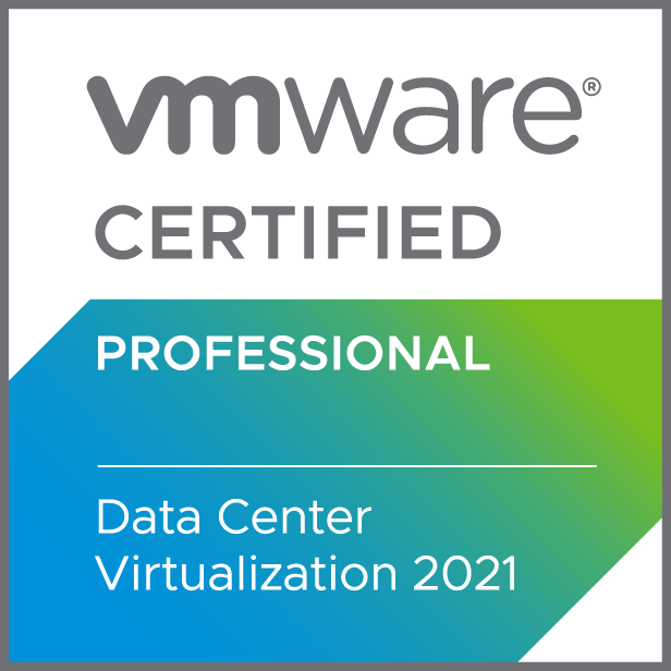 VMware Certified Professional — Data Center Virtualization 2021